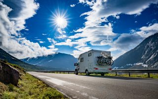 itinerario in camper marche